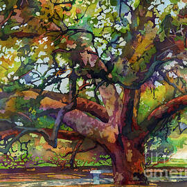 Sunlit Century Tree by Hailey E Herrera