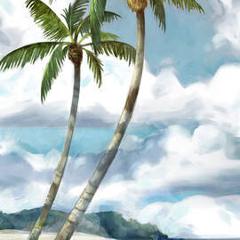 Sunny Palms by Mauro DeVereaux