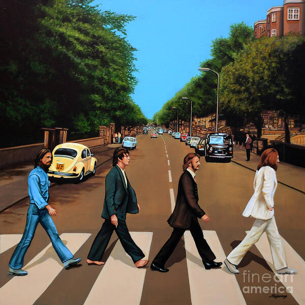 The Beatles Abbey Road Poster