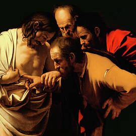 The Incredulity of Saint Thomas by Caravaggio