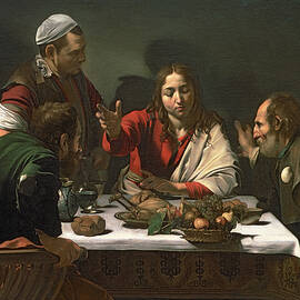 The Supper at Emmaus by Caravaggio