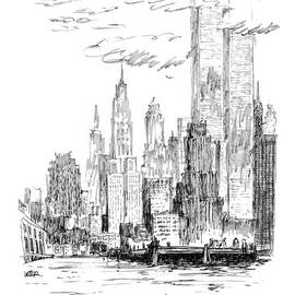 The Thing I Like About New York by Robert Weber