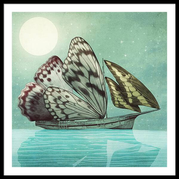 The Voyage Framed Print