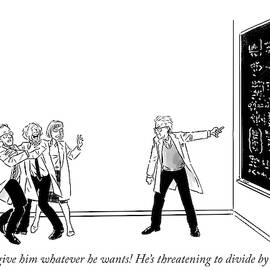 Threatening to divide by zero by Pia Guerra