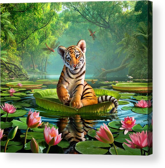 Tiger Lily 1 Acrylic Print