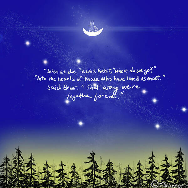 Wall Art - Drawing - Together Forever  by Tara Shannon