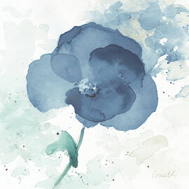Translucent Blue Poppy I by Lanie Loreth