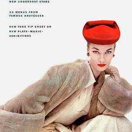 Vogue Cover Of Janet Randy by Clifford Coffin