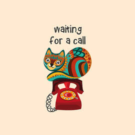 Waiting for a call by Veronika S