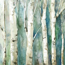 watery birch 2 by Carol Robinson