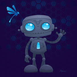 Waving Robot by John Schwegel