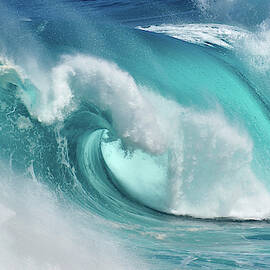 When The Ocean Turns Into Blue Fire by Daniel Montero