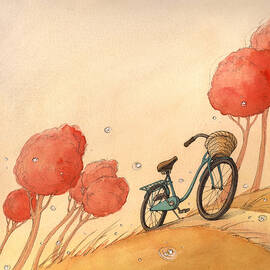 Wherever You Go - Bicycle by Eliza Wheeler