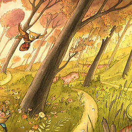 Wherever You Go - Through the Woods by Eliza Wheeler