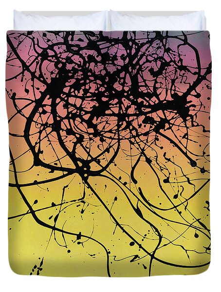 While Sisyphus Slept Duvet Cover