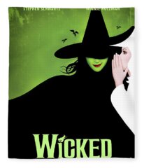 Musical Posters Fleece Blankets for Sale