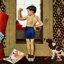 Young Charles Atlas by George Hughes